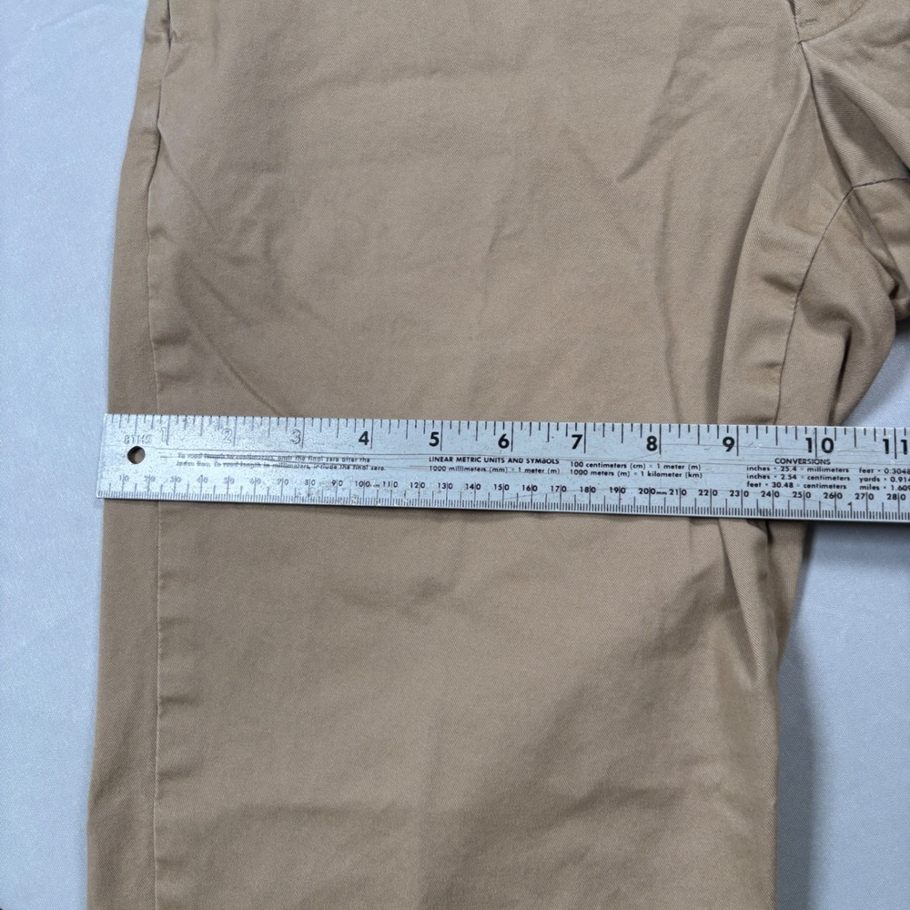 Polo Ralph Lauren Chino Pants Men 34x30 Tan Stretch Straight Fit Khakis - Picture 9 of 11